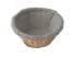 Matfer Bourgeat 10 5/8 in Round Linen-Lined Wicker Proofing Basket
