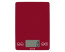 Escali Arti Glass Kitchen Scale Rio Red