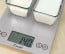 Escali Arti-Glass Shiny Silver Kitchen Scale