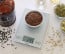 Escali Arti-Glass Shiny Silver Kitchen Scale