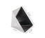 Ateco 2 1/2 in. x 3 1/2 in. Pyramid Mould Pastry Cutter 