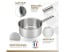 Matfer Bourgeat Excellence 2 3/8 QT Sauce Pan diagram