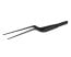 Mercer 6 1/2 in. Black Offset Tongs