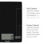 Escali Arti-Glass Shiny Silver Kitchen Scale