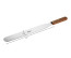 Ateco 14 in. x 2 in. Flat Spatula with Wood handle