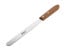 Ateco 8 in. x 1 1/4 in. Flat Icing Spatula with Wood Handle