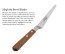 Ateco 5 in. x 3/4 in. Off-Set Icing Spatula