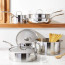 Demeyere Atlantis 9 pc Cookware Set