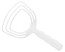Dexter Bone Scraper, 4 in.