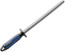 F. Dick 10 in Oval Fine Cut Blue Handle