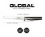 Global GF Series 6.3 in. (160mm) Stiff Boning Knife