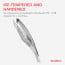 Global Curved Fish Bone Tweezers
