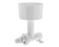 Ankarsrum Grain Mill attachment with hopper for grinding grains, coffee beans, herbs, and spices using the Ankarsrum Assistent Original mixer.