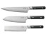 Made In Japanese Damascus Steel 3-Piece Knife Set
