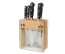 Mercer Wood and Glass Block - Knives not included
