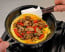 Mercer 16 in. Silicone Spatula in use