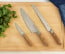 Made In Olive Wood 3-Piece Knife Set