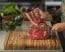 TeakHaus 24 x 18 inch Edge Grain Cutting Board w/ Juice Groove