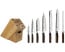Shun Premier 8 pc Professional Block Set shown with set beside block