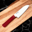 Kyocera Innovation White Santoku Red