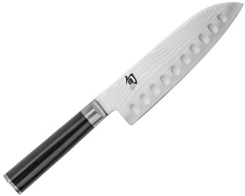 Shun Classic 7-inch granton edge santoku