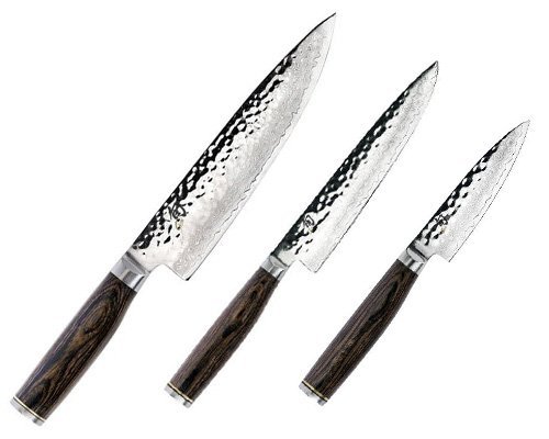 Shun Premier 3-Pc Knife Set - TDMS0300 Japanese Starter Set