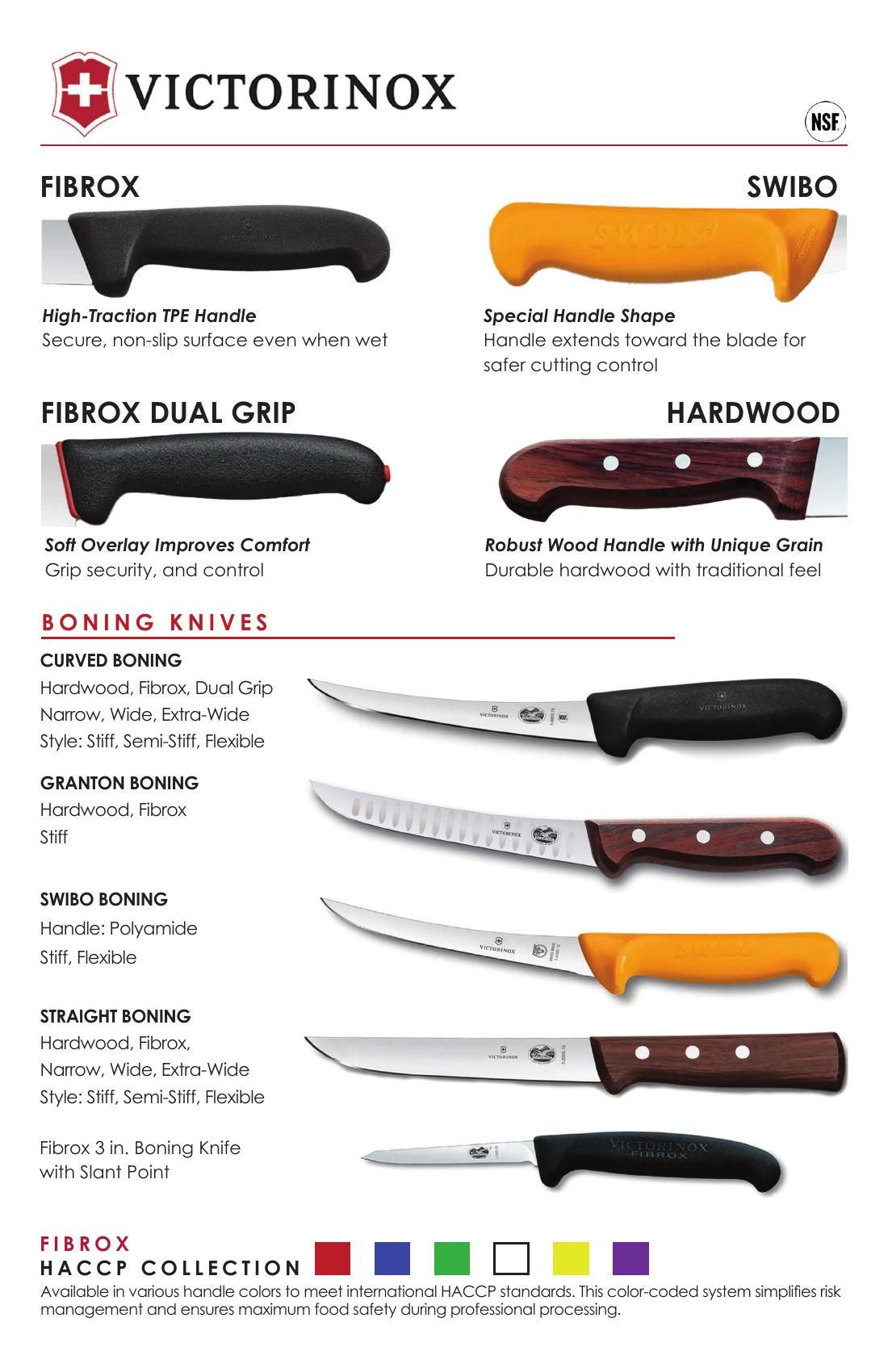 Victorinox boning knives