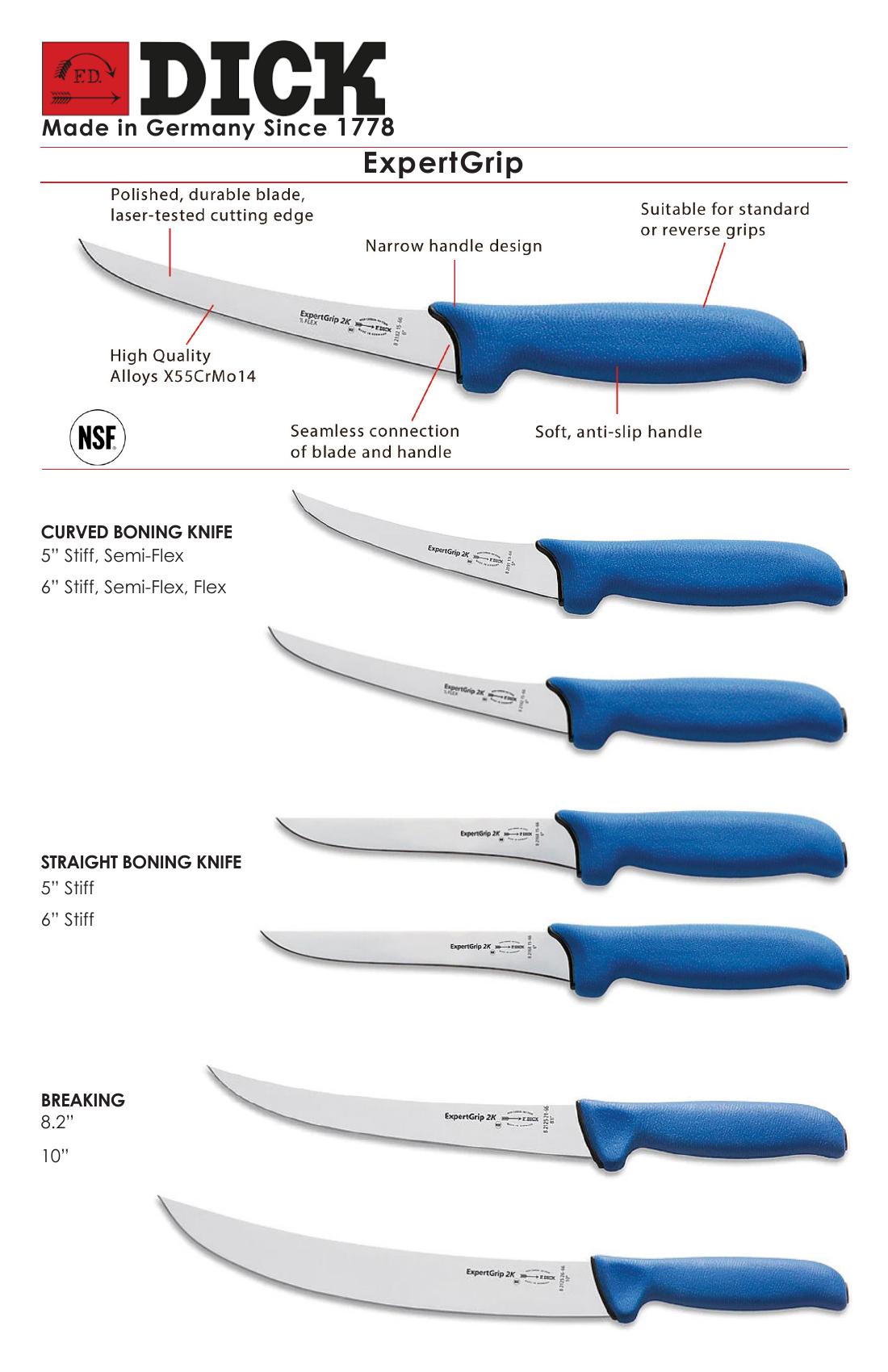 F Dick ExpertGrip knives
