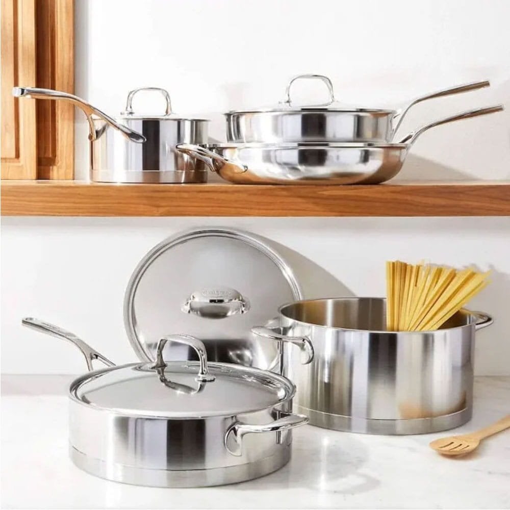 Demeyere Atlantis 9 piece cookware set
