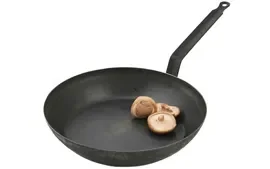Paderno Black Steel Fry Pans