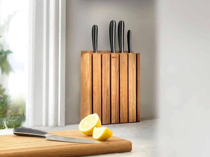 A modern Robert Welch Oak Book Block